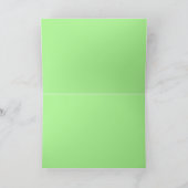 Sandy Claws Crab Santa Christmas Card Karte (Innenseite)