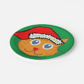 Sandy Claws Pappteller (Schrägansicht)