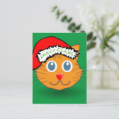 Sandy Claws Postkarte (Stehend Vorderseite)