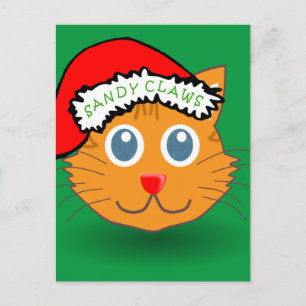 Sandy Claws Postkarte