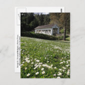 Sandy Cr. Covered Bridge Postkarte (Vorne/Hinten)