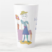 "Sandy" - Das nächste große Abenteuer Latte Tasse (Vorderseite)