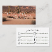 Sandy Derset Boho Business Card Visitenkarte (Vorne/Hinten)