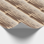 Sandy Desert Road Dunes Geschenkpapier (Ecke)