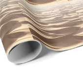 Sandy Desert Road Dunes Geschenkpapier (Rolleneckpunkt)