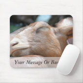Sandy die Ziege - Nickerchen-Zeit! Mousepad (Mit Mouse)