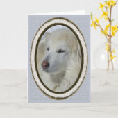 *Sandy Dog - Vermisst Sie Karte (Gelbe Blume)