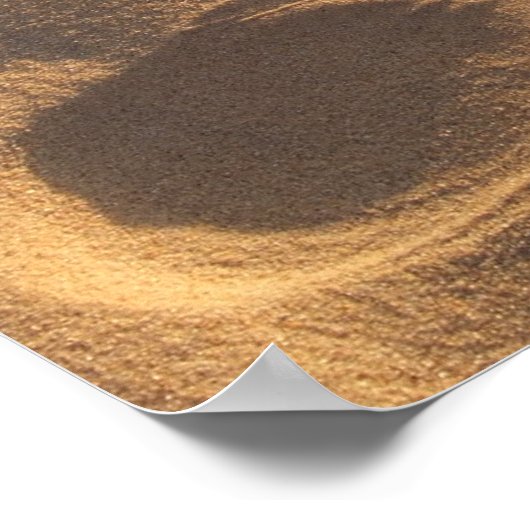 SANDY FEET POSTER (Ecke)