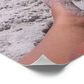 Sandy Feet Poster (Ecke)