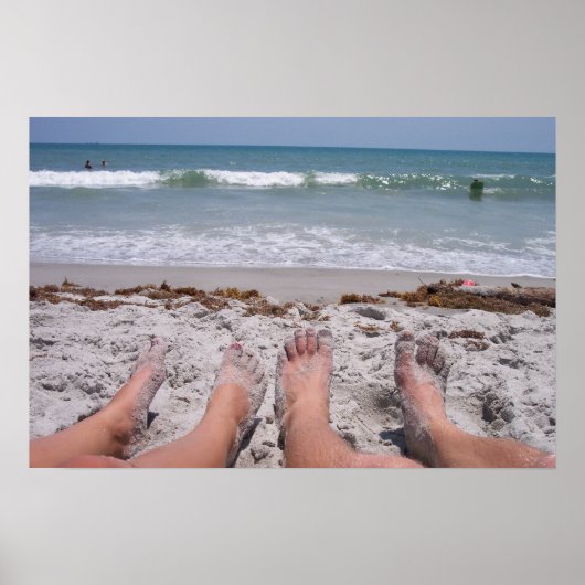 Sandy Feet Poster (Vorne)
