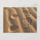 SANDY FEET POSTKARTE (Vorderseite)