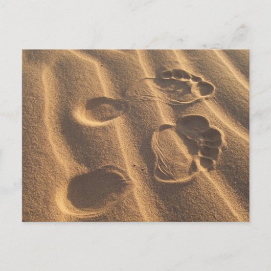 SANDY FEET POSTKARTE (Vorderseite)