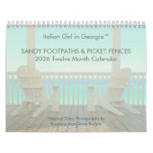 Sandy Footpaths & Picket Fences - 2026 Calendar Kalender (Titelbild)