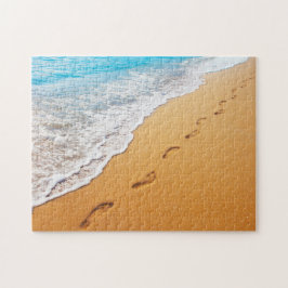 Sandy Footprints Puzzle