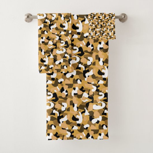 SANDY FORCE CAMOUFLAGE BADHANDTUCH SET (Insitu)