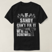 SANDY Gift Name Fi It Funny Birthday Personalized T-Shirt (Design vorne)