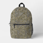 Sandy Granite Bedruckter Rucksack (Vorderseite)