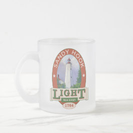 Sandy-Haken-Leuchtturm Mattglastasse