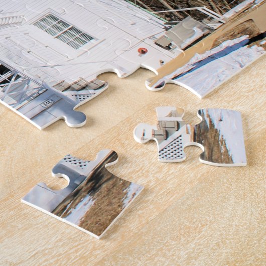 Sandy-Haken-Leuchtturm, New-Jersey Puzzle (Seite)