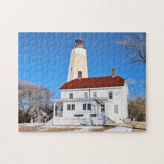 Sandy-Haken-Leuchtturm, New-Jersey Puzzle (Horizontal)