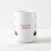 Sandy-Haken-Leuchtturm-Tasse Kaffeetasse (Mittel)