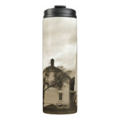Sandy-Haken-Leuchtturm Thermosbecher (Vorderseite)