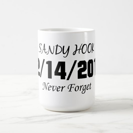 Sandy-Haken vergessen nie Kaffeetasse (Mittel)