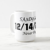 Sandy-Haken vergessen nie Kaffeetasse (Vorderseite Links)