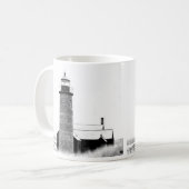 Sandy-Hals-Leuchtturm Kaffeetasse (Vorderseite Links)
