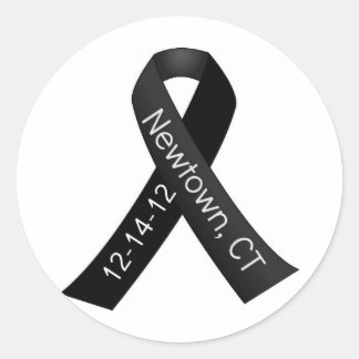 Sandy Hook Elementary Newtown Shooting Memorial Runder Aufkleber