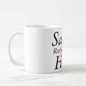 Sandy Hook Erholung in Peace ! Kaffeetasse (Links)