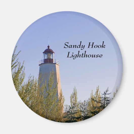 Sandy Hook III Lighthouse Magnet (Vorne)