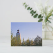 Sandy Hook III Lighthouse Postcard Postkarte (Stehend Vorderseite)