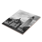 Sandy Hook Leuchtturm Fliese (Seite)