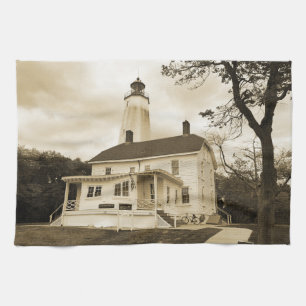 Sandy Hook Leuchtturm Küchentuch