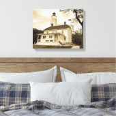 Sandy Hook Leuchtturm Leinwanddruck (Insitu (Schlafzimmer))