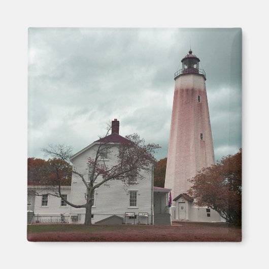 Sandy Hook Leuchtturm Magnet (Vorne)
