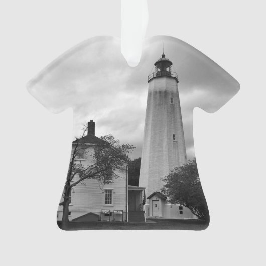 Sandy Hook Leuchtturm Ornament (Vorderseite)