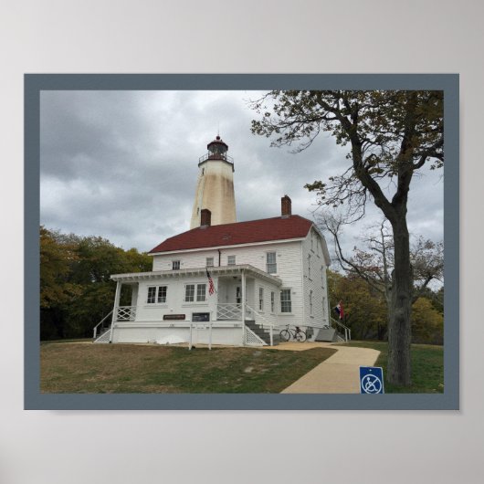 Sandy Hook Leuchtturm Poster (Vorne)