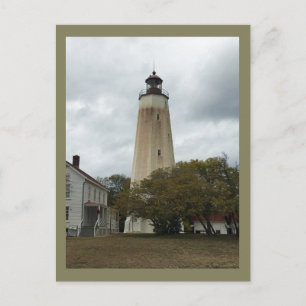 Sandy Hook Leuchtturm Postkarte