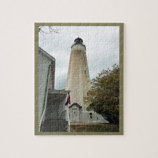 Sandy Hook Leuchtturm Puzzle (Vertikal)