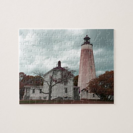 Sandy Hook Leuchtturm Puzzle (Horizontal)
