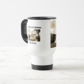Sandy Hook Leuchtturm Reisebecher (Vorderseite Links)
