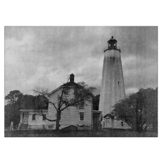 Sandy Hook Leuchtturm Schneidebrett (Vorderseite)