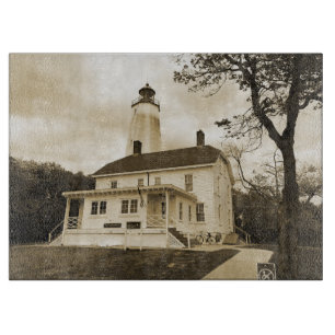 Sandy Hook Leuchtturm Schneidebrett