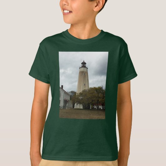 Sandy Hook Leuchtturm  T-Shirt (Vorderseite)
