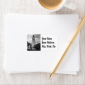 Sandy Hook Lighthouse Adressaufkleber (Insitu)