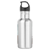 Sandy Hook Lighthouse Aluminum Water Bottle Edelstahlflasche (Rückseite)