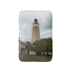 Sandy Hook Lighthouse Badematte