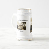 Sandy Hook Lighthouse Bierglas (Vorderseite Links)